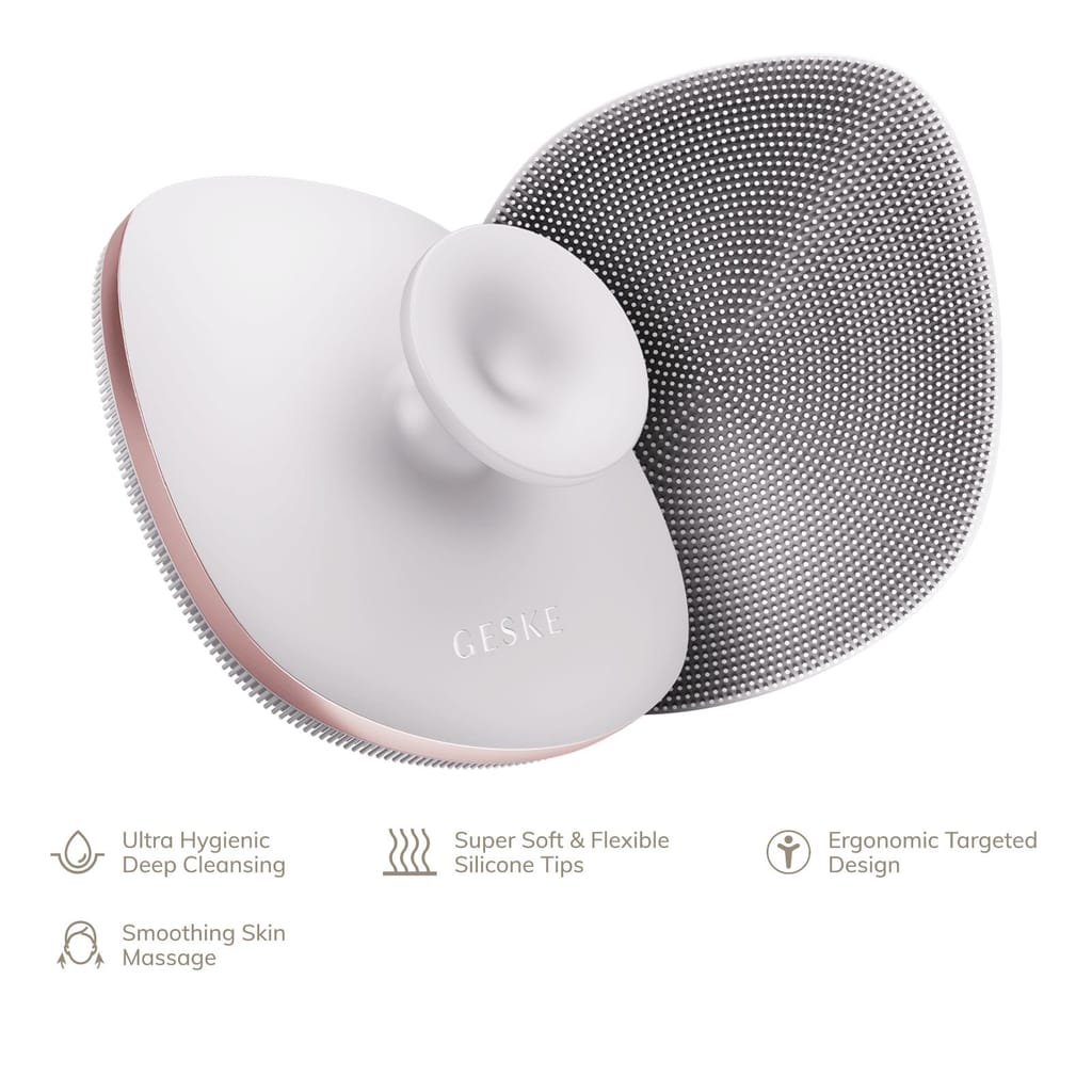 Фото товару: Щітка для тіла GESKE Body Brush metal 4в1 starlight № 1