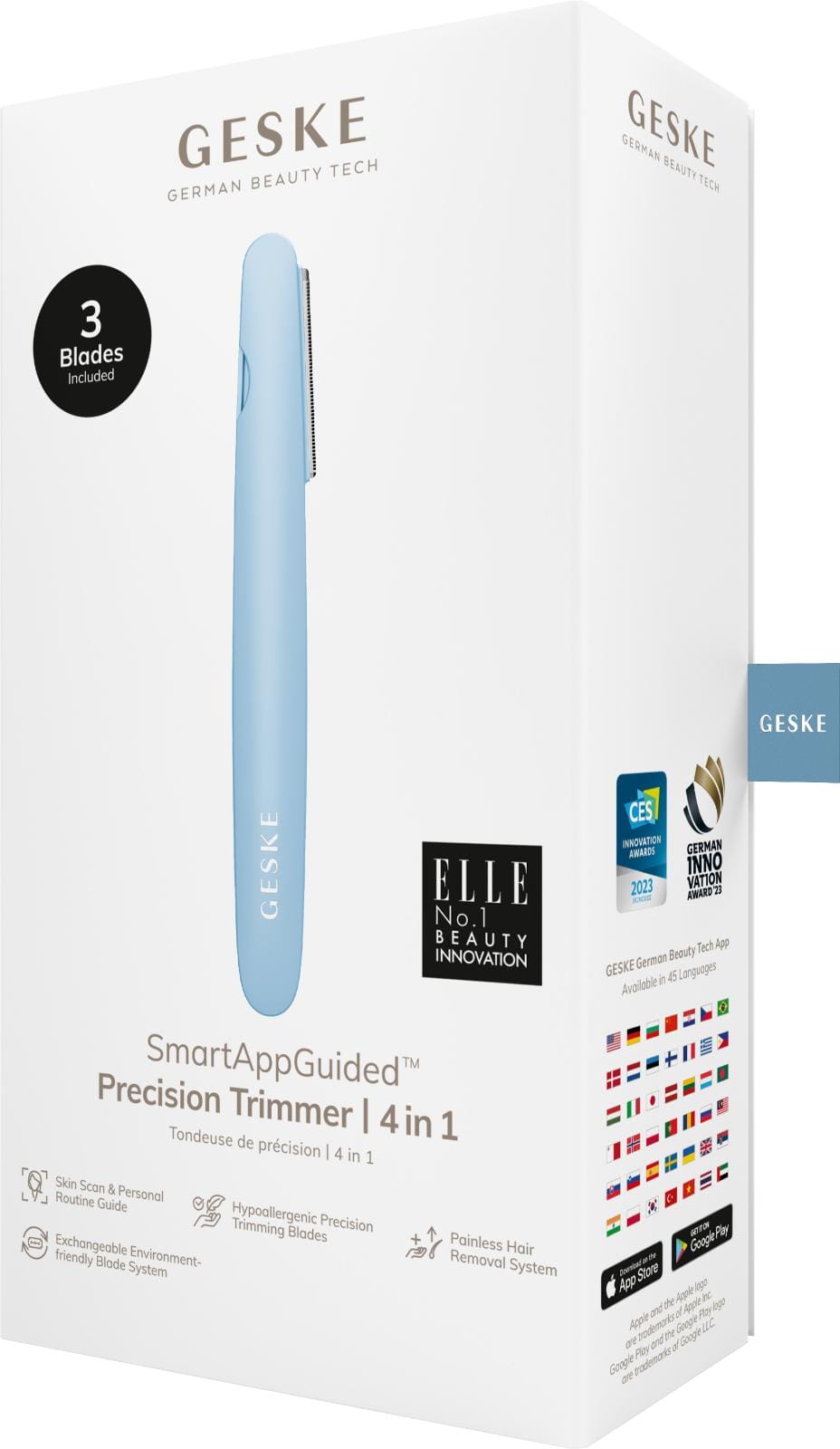Фото товару: Тример GESKE Precision Trimmer 4в1 aquamarine № 7