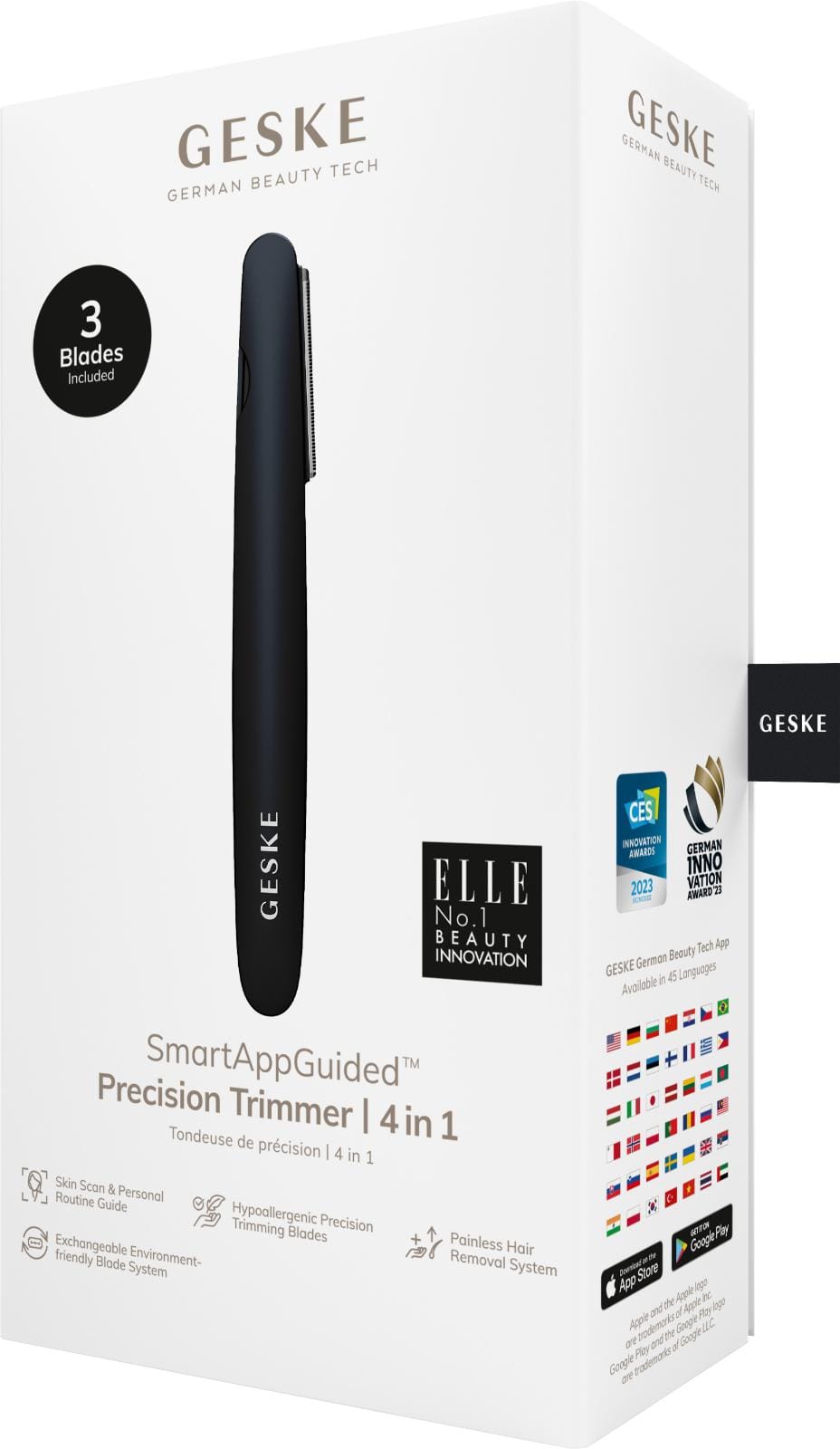 Фото товару: Тример GESKE Precision Trimmer 4в1 black № 7