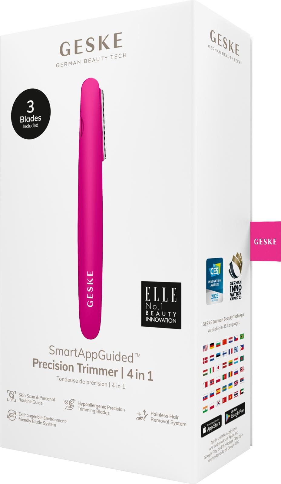 Фото товару: Тример GESKE Precision Trimmer 4в1 magenta № 7