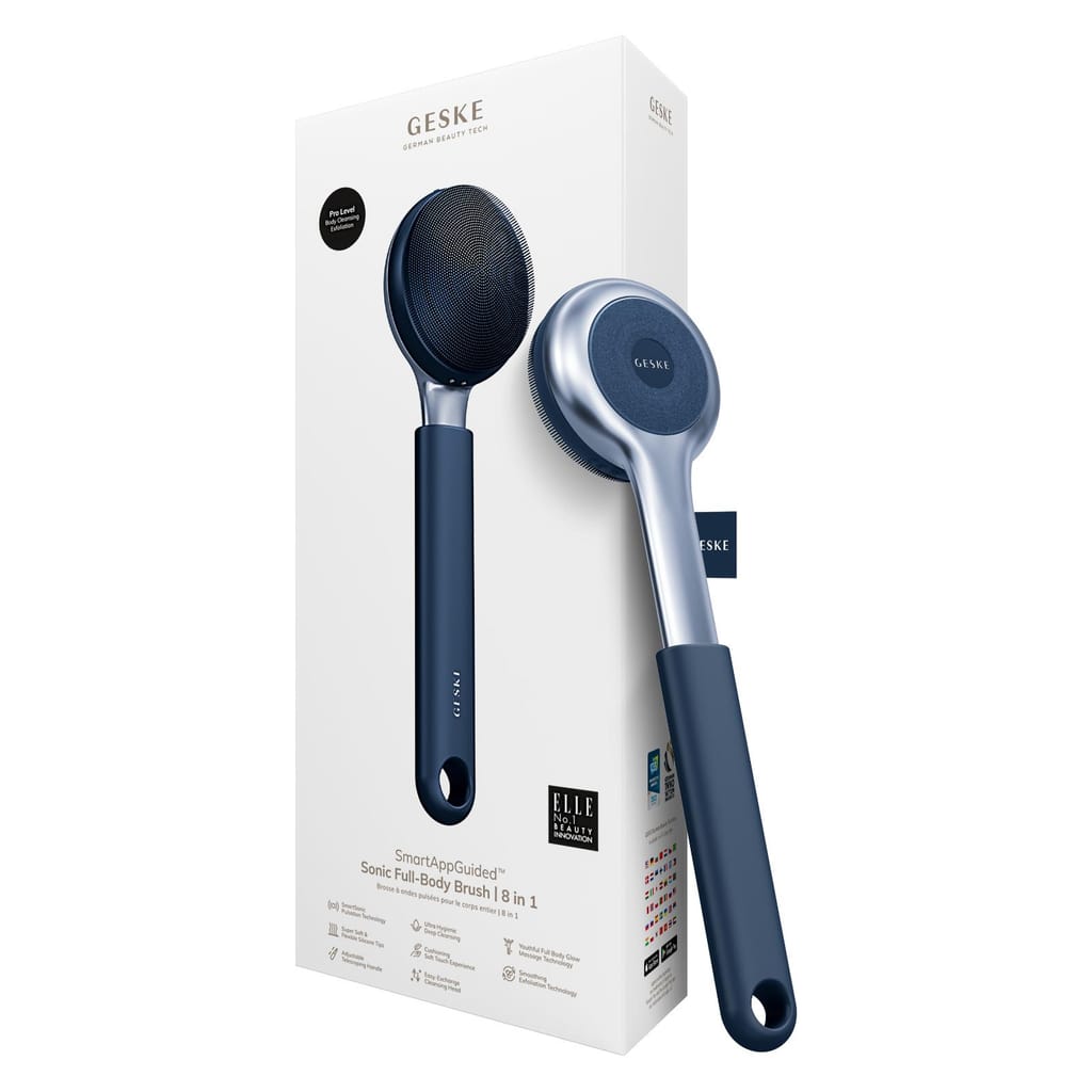 Фото товару: Ультразвукова щітка для всього тіла GESKE Sonic Full-Body Brush&Intensive Exfoliator 8в1 midnight № 0