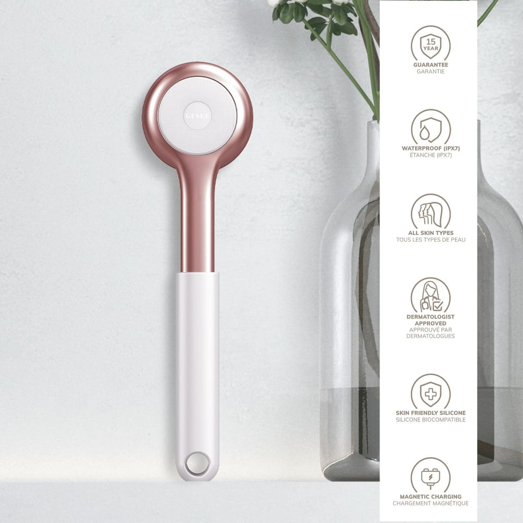 Фото товару: Ультразвукова щітка для всього тіла GESKE Sonic Full-Body Brush&Intensive Exfoliator 8в1 starlight № 2