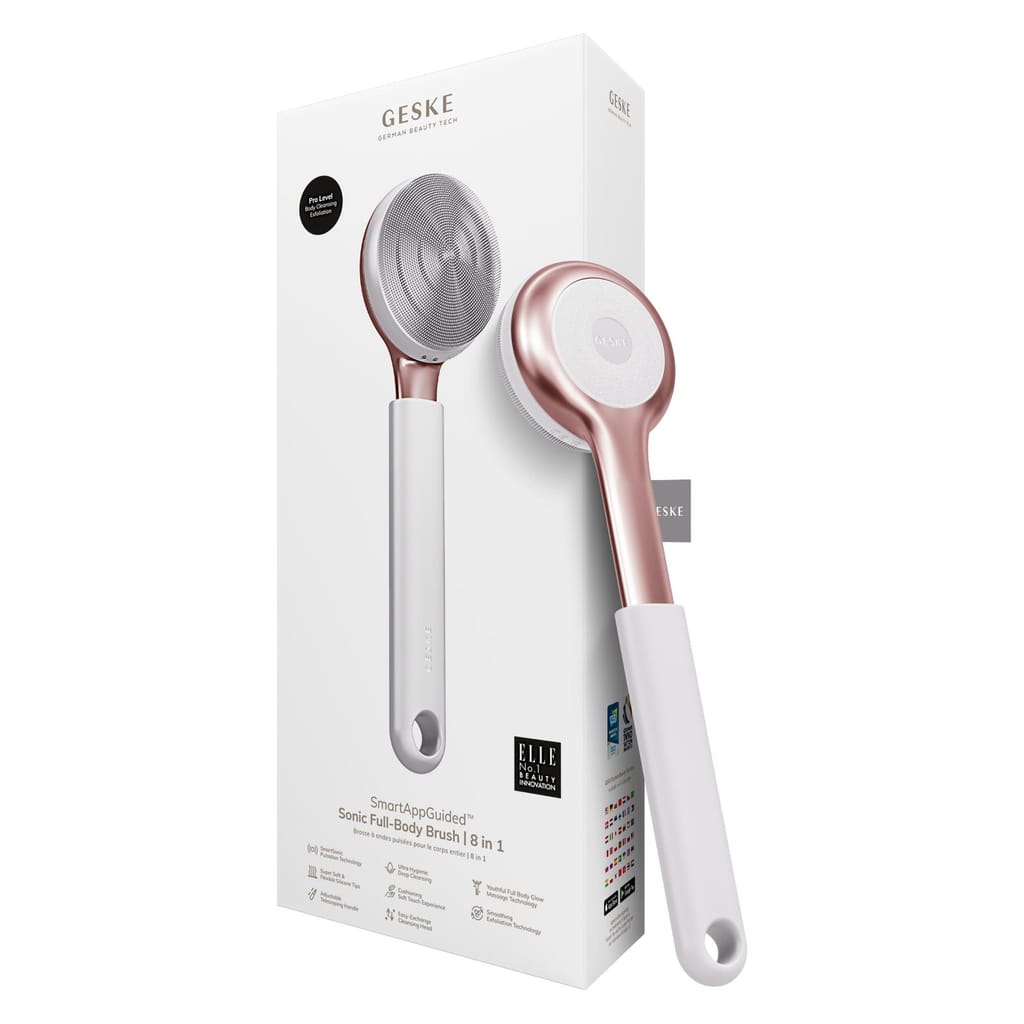 Фото товару: Ультразвукова щітка для всього тіла GESKE Sonic Full-Body Brush&Intensive Exfoliator 8в1 starlight № 0