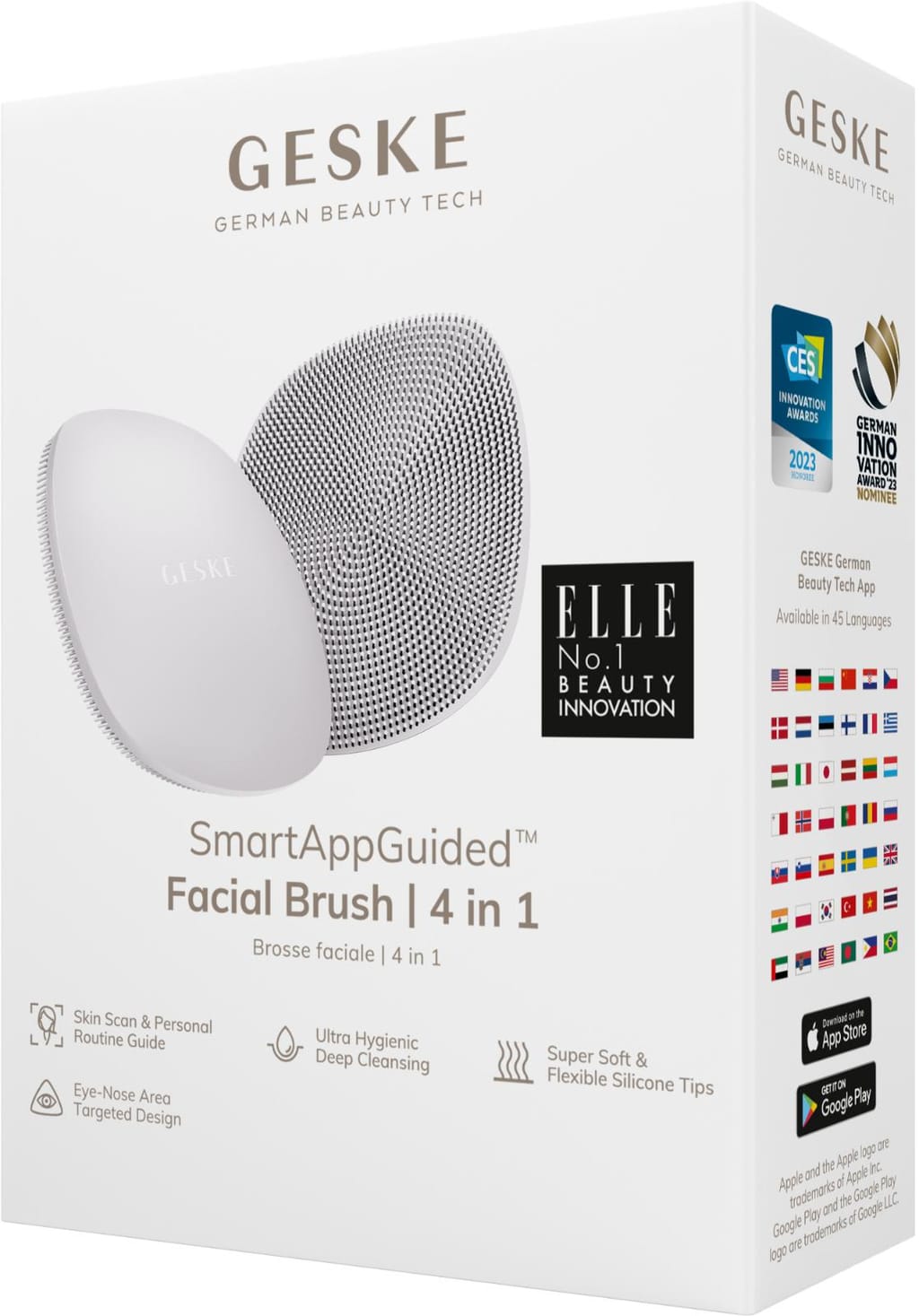 Фото товару: Щітка для обличчя GESKE Facial Brush 4в1 starlight № 7