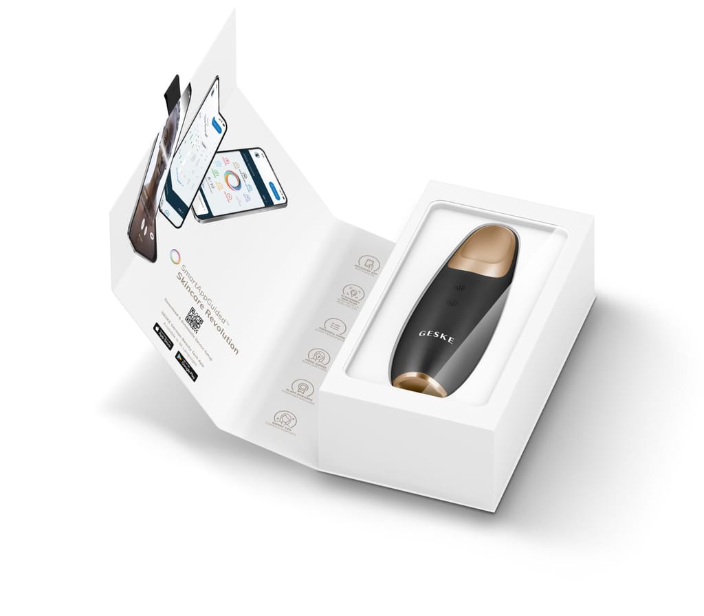 Фото товару: Енерджайзер для очей GESKE Warm&Cool Eye Energizer 6в1 gray № 8