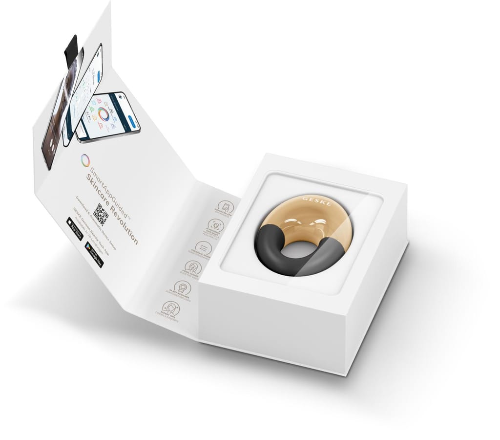 Фото товару: Масажер для очей GESKE Cool&Warm Eye Massager 7в1 gray № 8