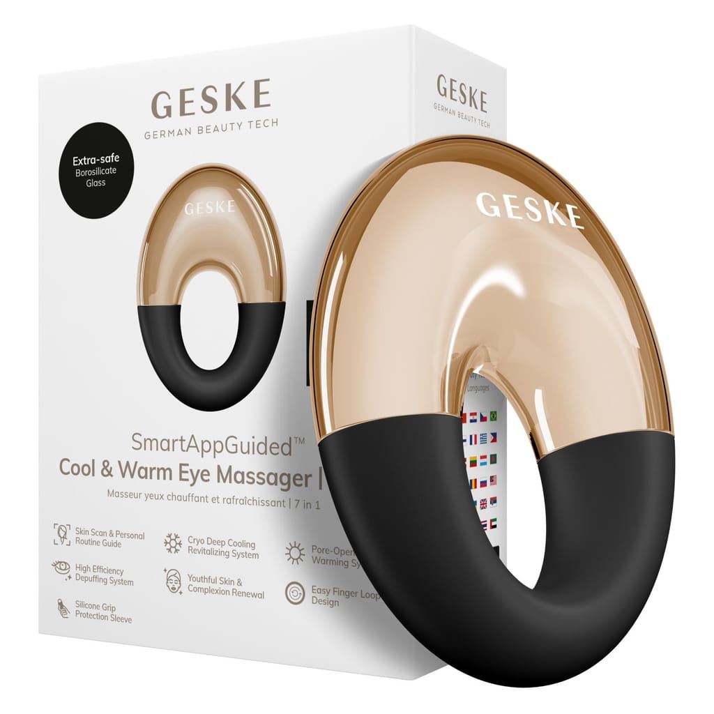 Фото товару: Масажер для очей GESKE Cool&Warm Eye Massager 7в1 gray № 0