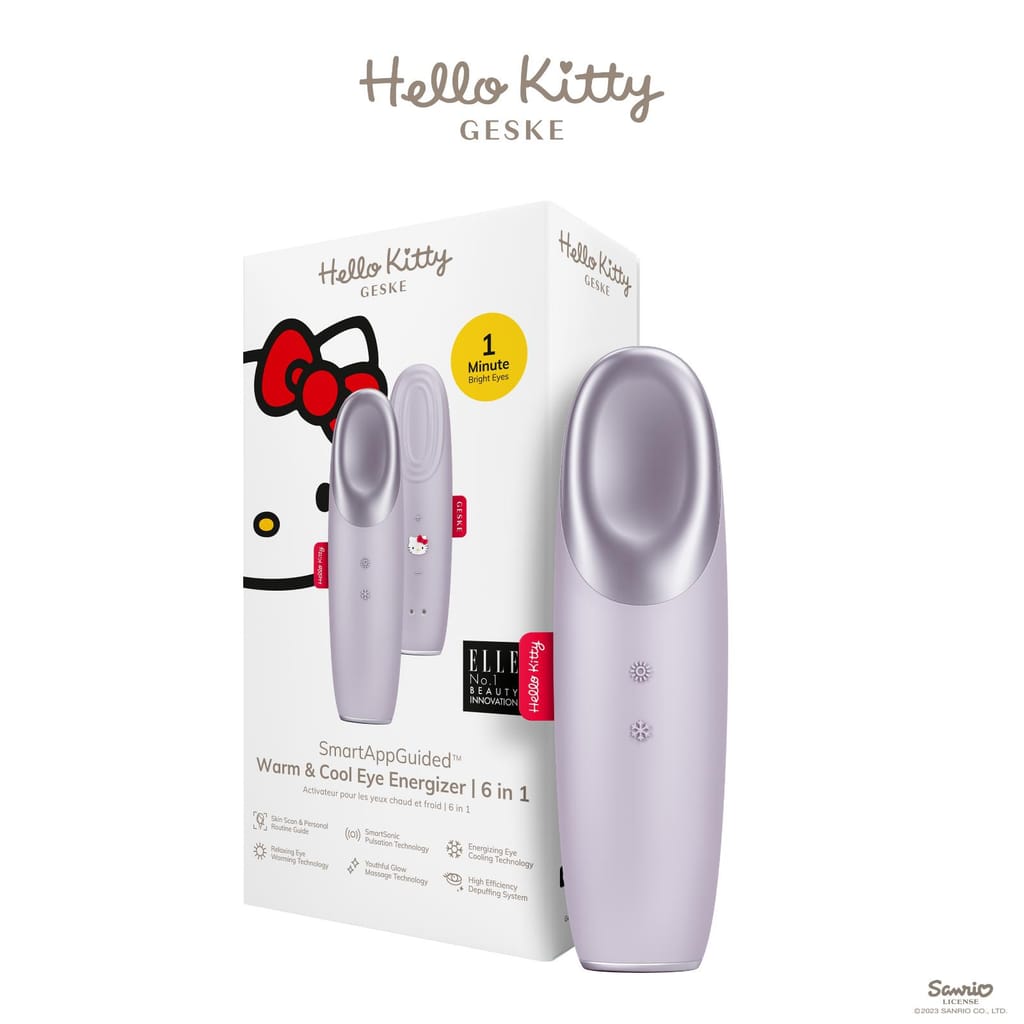 Фото товару: Енерджайзер для очей GESKE Warm&Cool Eye Energizer 6в1 by Hello Kitty purple № 0