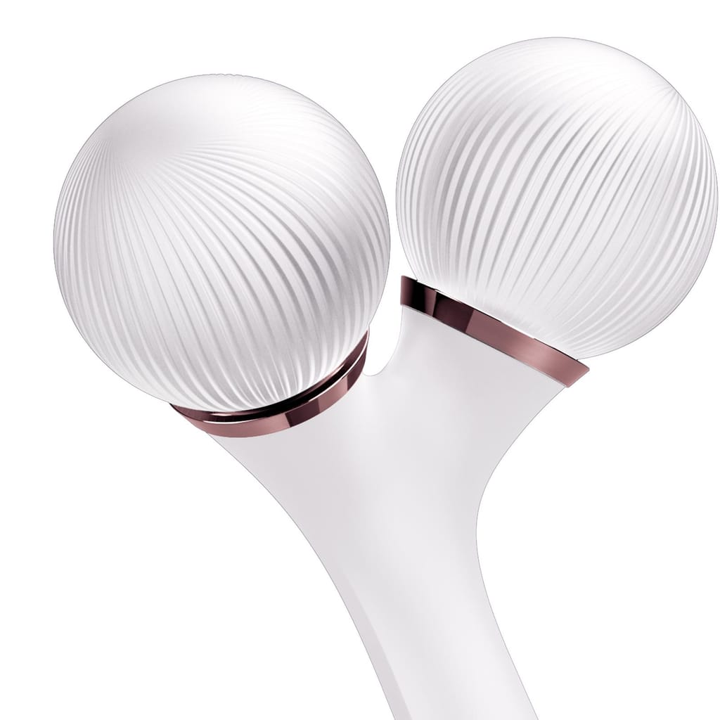 Фото товару: Електронний ультразвуковий ролик для обличчя та тіла GESKE Sonic Facial&Body Roller 4в1 starlight № 4