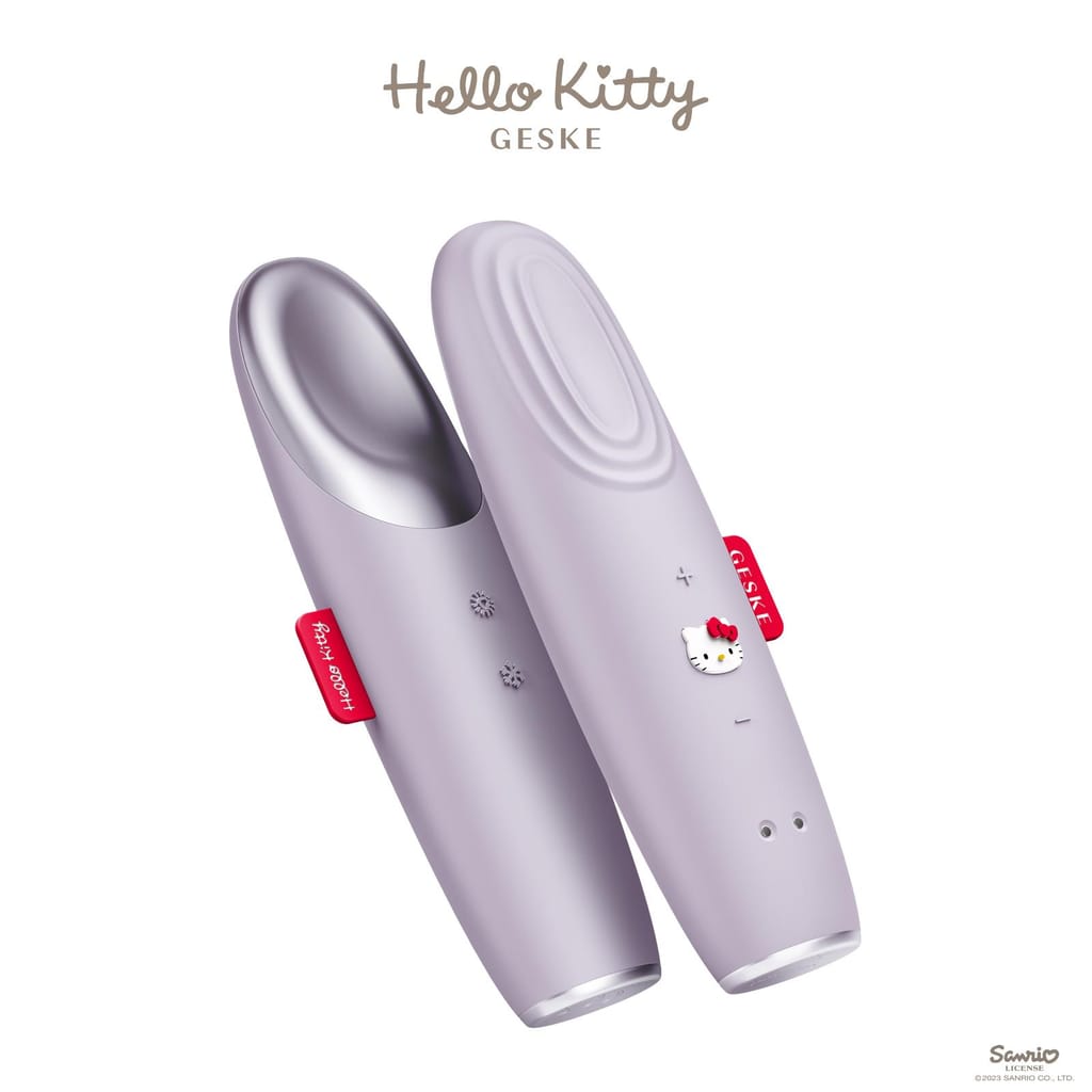 Фото товару: Енерджайзер для очей GESKE Warm&Cool Eye Energizer 6в1 by Hello Kitty purple № 5