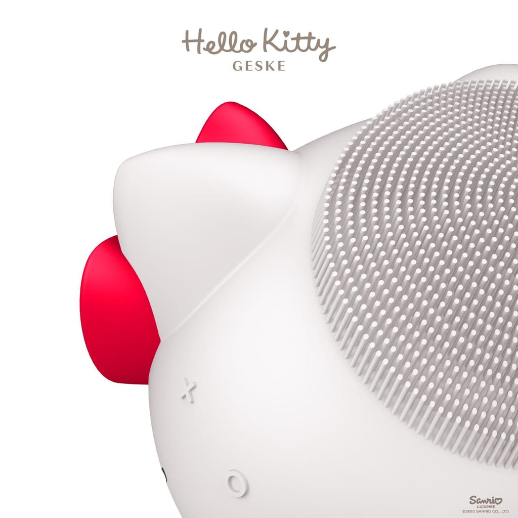 Фото товару: Ультразвукова щітка для обличчя GESKE Sonic Facial Brush 4в1 by Hello Kitty № 4