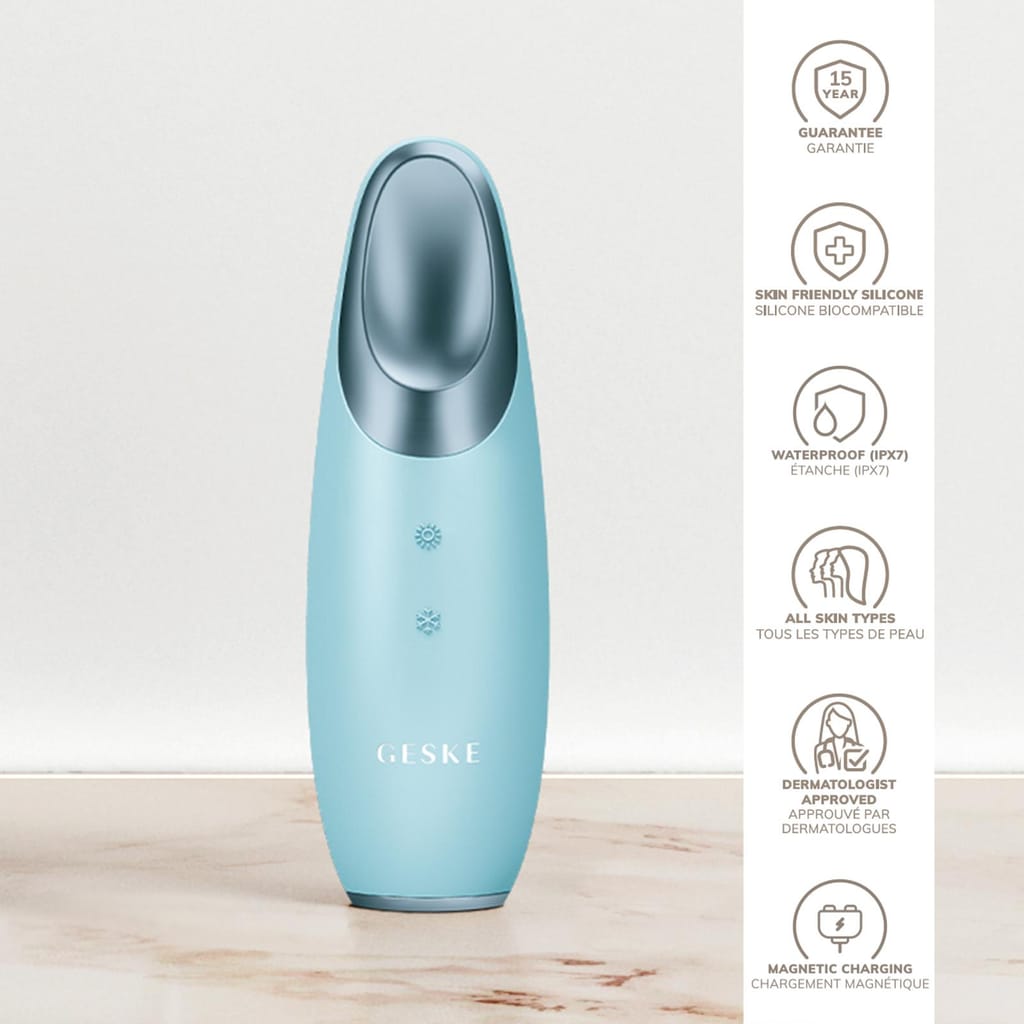 Фото товару: Енерджайзер для очей GESKE Warm&Cool Eye Energizer 6в1 turquoise № 2