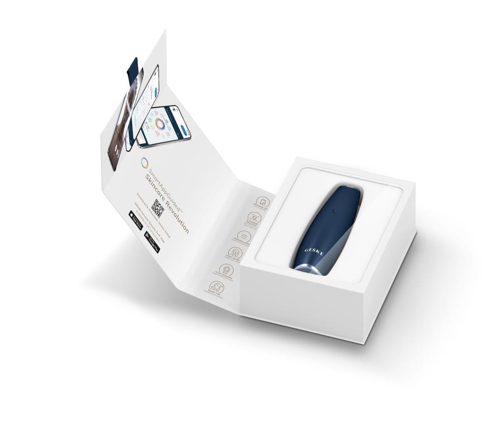 Фото товару: Мікрострумова ручка для підтяжки обличчя GESKE MicroCurrent Face-Lift Pen 6в1 midnight № 8