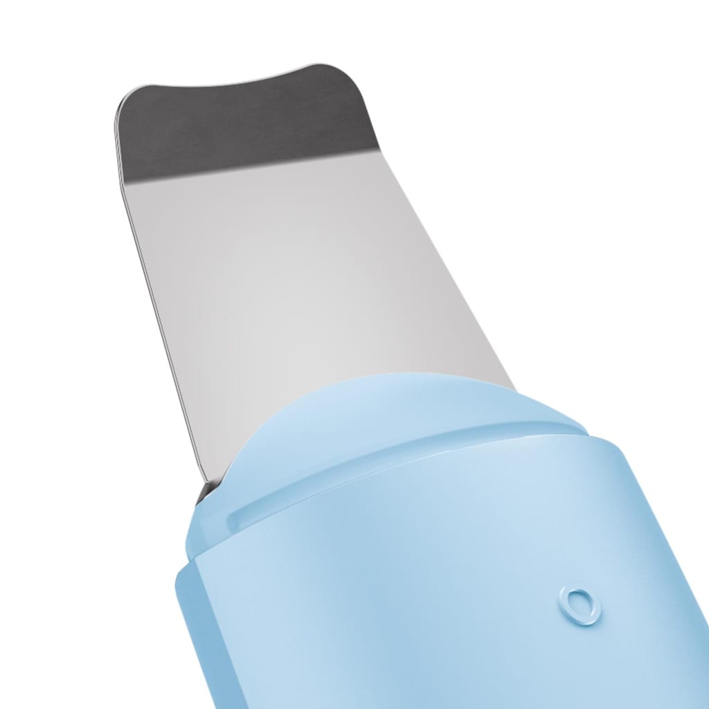 Фото товару: Мікрострумовий скрабер для шкіри та усунення чорних точок GESKE MicroCurrent Skin Scrubber&Blackhead Remover 9в1 aquamarine № 4