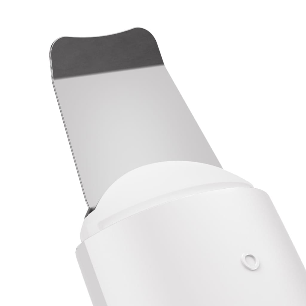 Фото товару: Мікрострумовий скрабер для шкіри та усунення чорних точок GESKE MicroCurrent Skin Scrubber&Blackhead Remover 9в1 white № 4