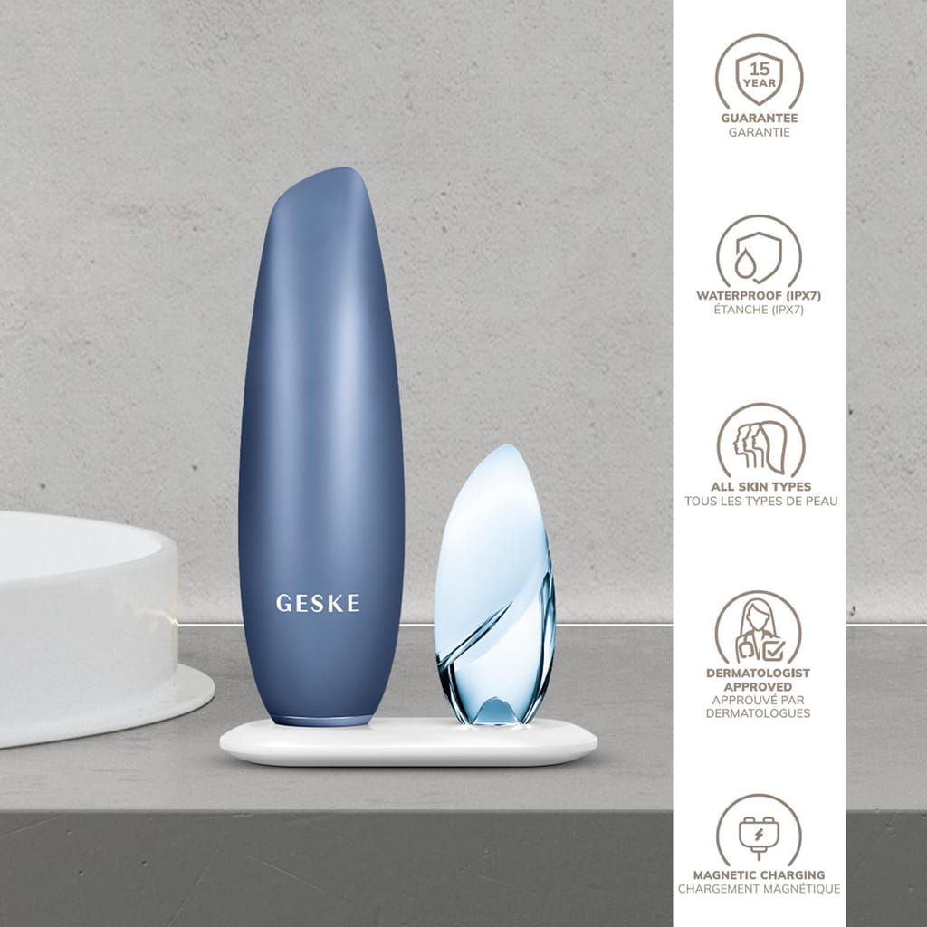 Фото товару: Безконтактна магнітна пілінг-маска GESKE Touchless Magnetic Peeling Mask 5в1 aquamarine № 2