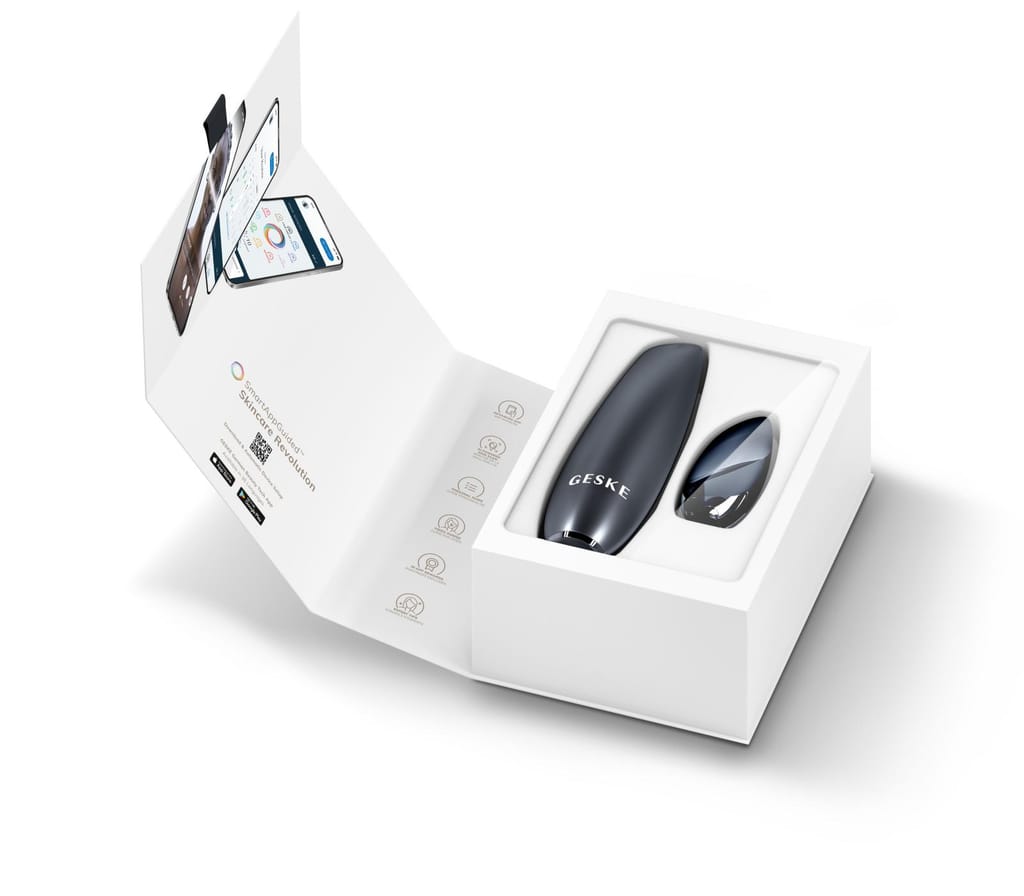 Фото товару: Безконтактна магнітна пілінг-маска GESKE Touchless Magnetic Peeling Mask 5в1 black № 8