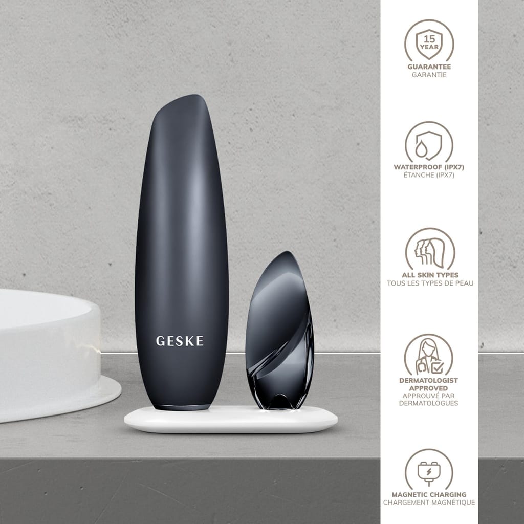 Фото товару: Безконтактна магнітна пілінг-маска GESKE Touchless Magnetic Peeling Mask 5в1 black № 2