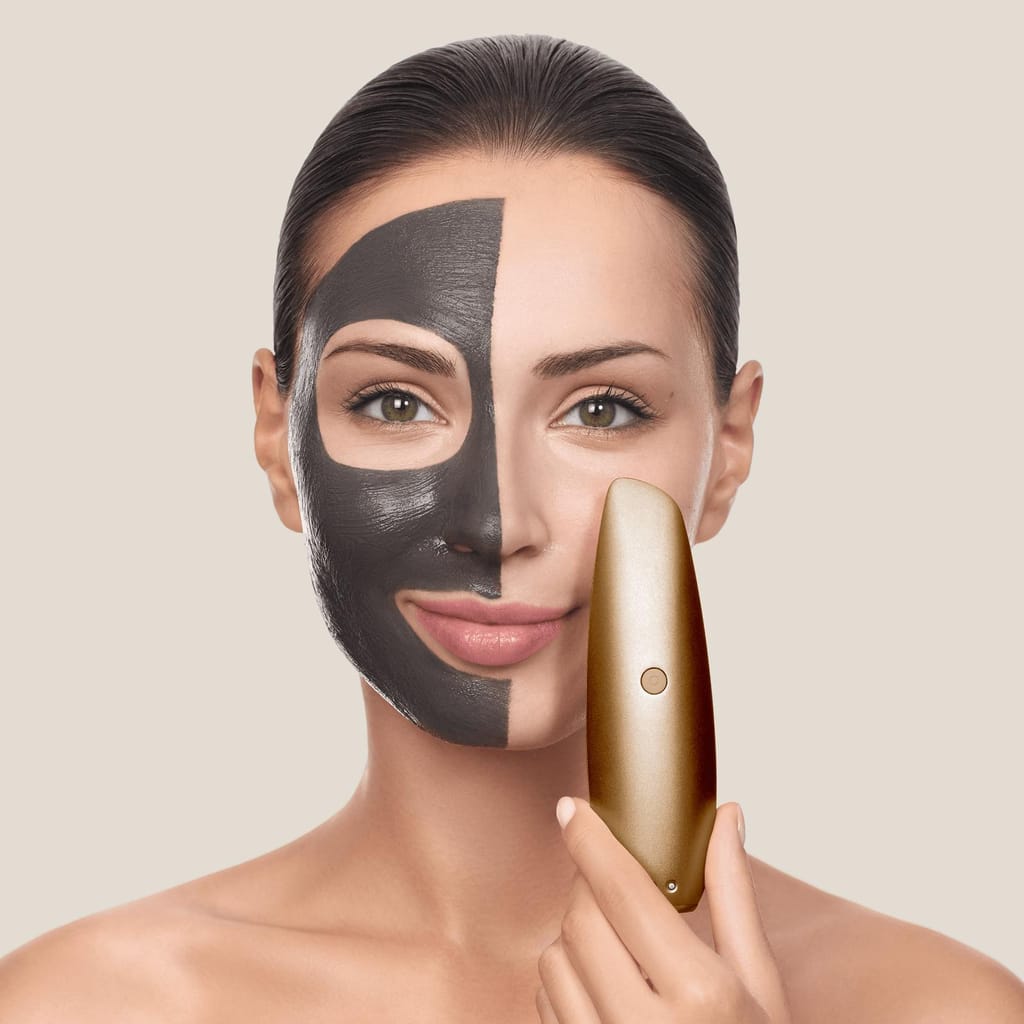 Фото товару: Безконтактна магнітна пілінг-маска GESKE Touchless Magnetic Peeling Mask 5в1 gray № 3