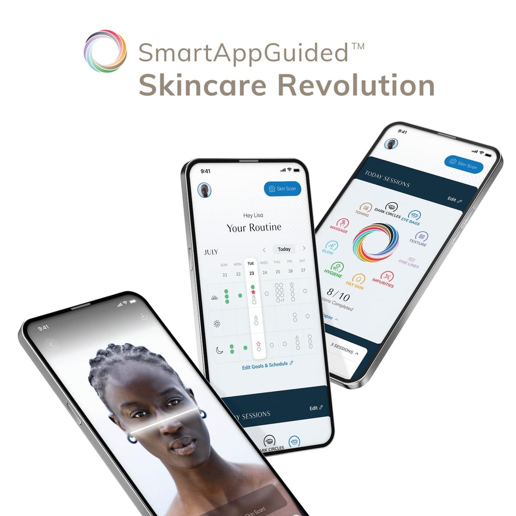 Фото товару: Безконтактна магнітна пілінг-маска GESKE Touchless Magnetic Peeling Mask 5в1 gray № 6