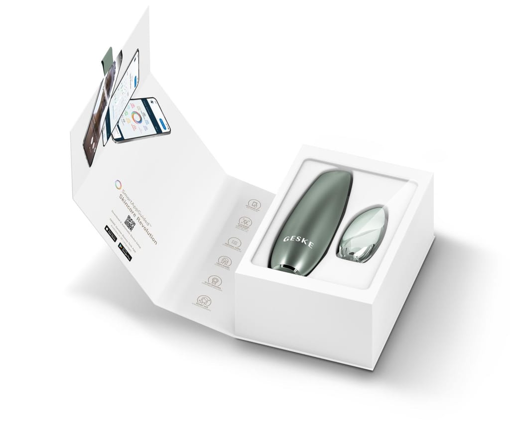 Фото товару: Безконтактна магнітна пілінг-маска GESKE Touchless Magnetic Peeling Mask 5в1 green № 8