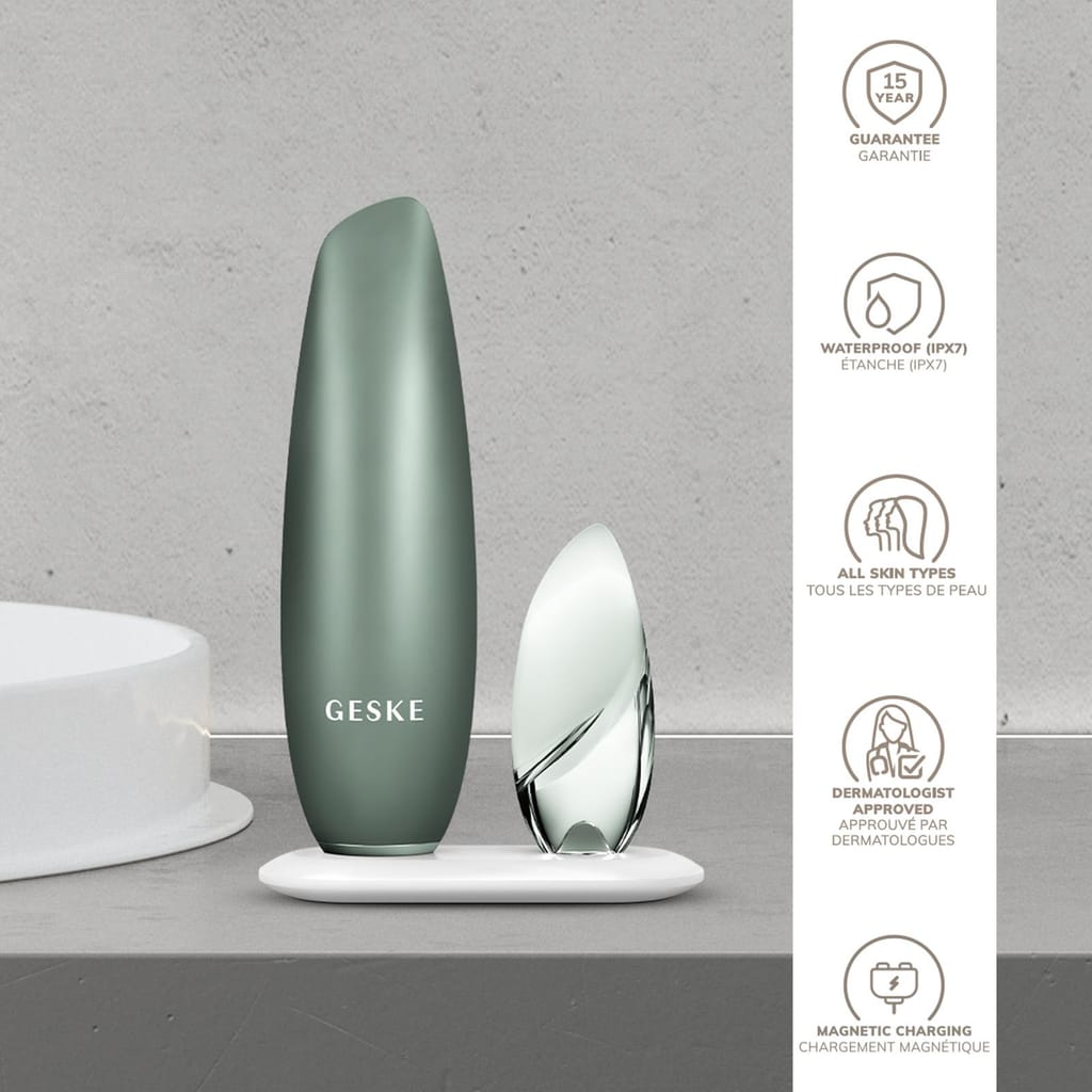 Фото товару: Безконтактна магнітна пілінг-маска GESKE Touchless Magnetic Peeling Mask 5в1 green № 2