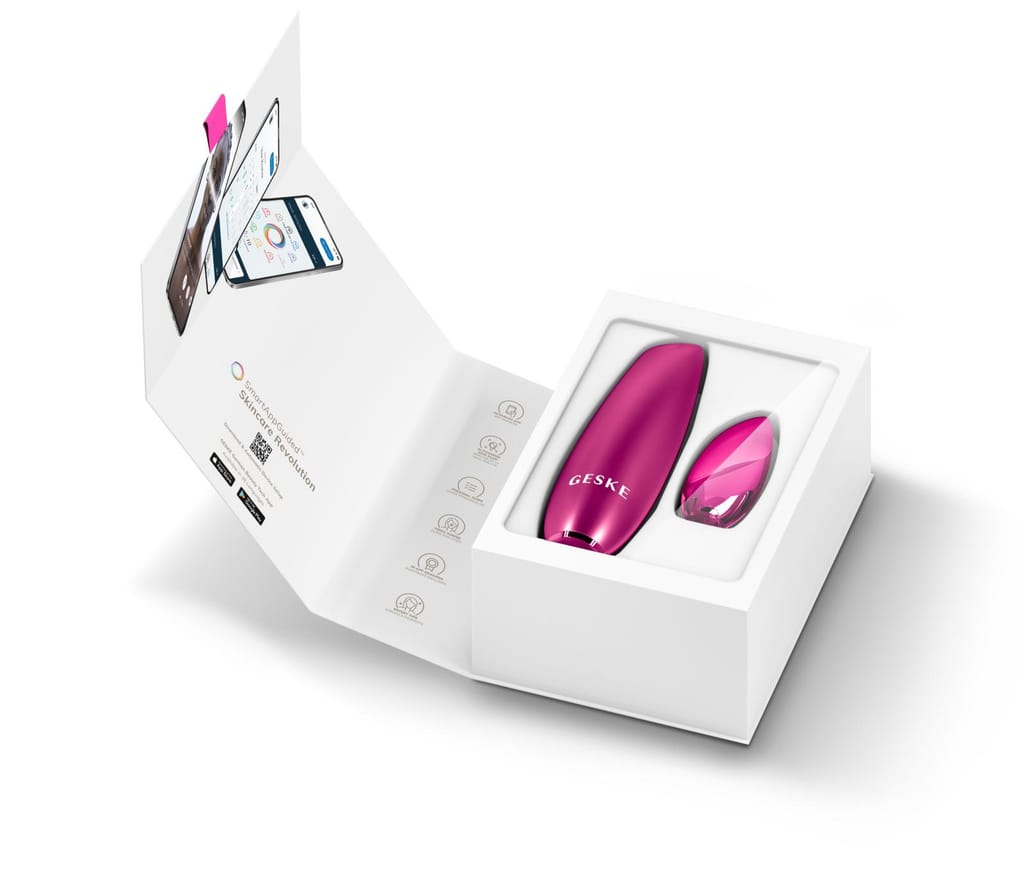 Фото товару: Безконтактна магнітна пілінг-маска GESKE Touchless Magnetic Peeling Mask 5в1 magenta № 8