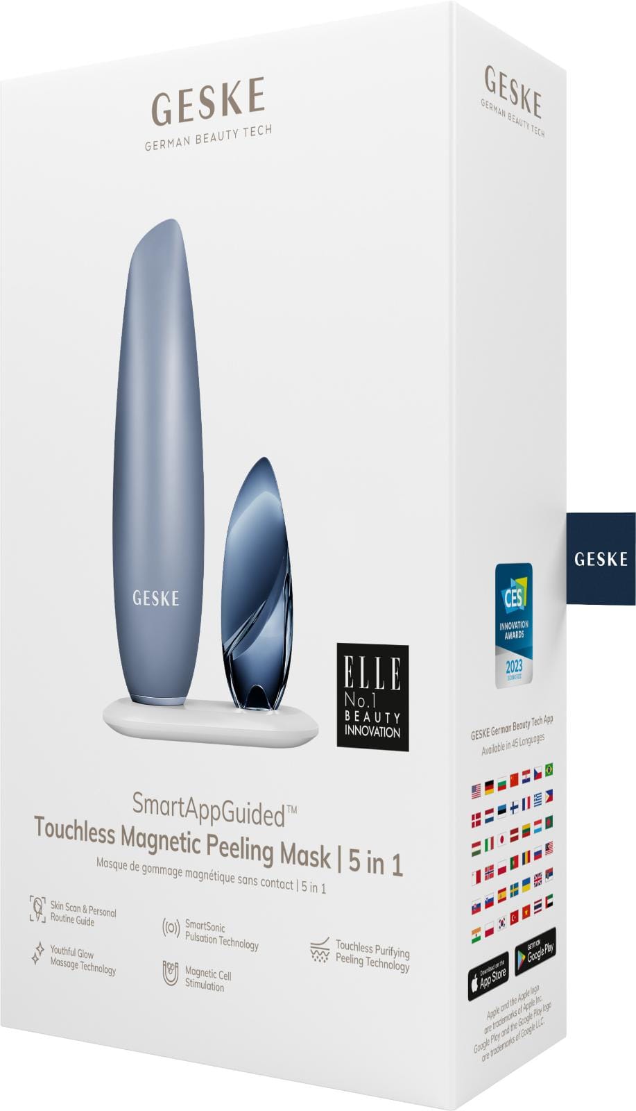 Фото товару: Безконтактна магнітна пілінг-маска GESKE Touchless Magnetic Peeling Mask 5в1 midnight № 7