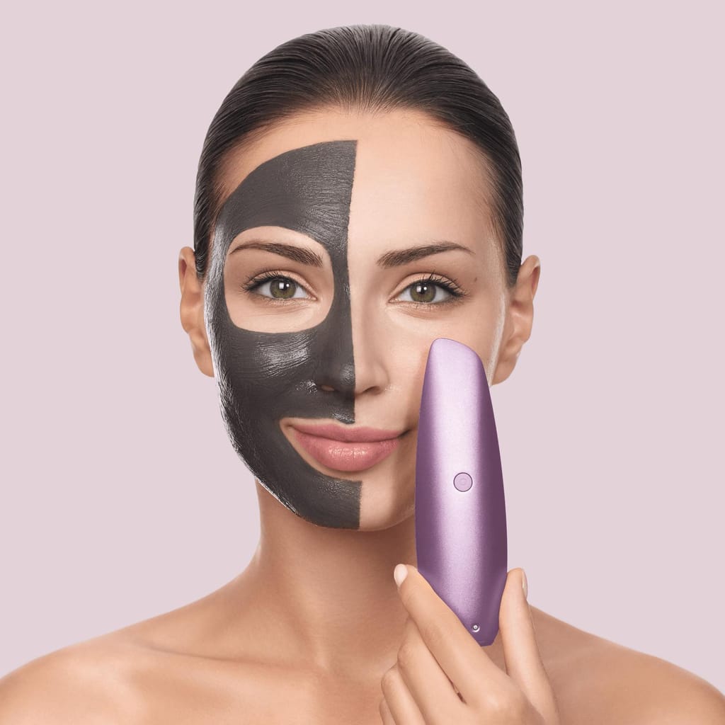Фото товару: Безконтактна магнітна пілінг-маска GESKE Touchless Magnetic Peeling Mask 5в1 pink № 3