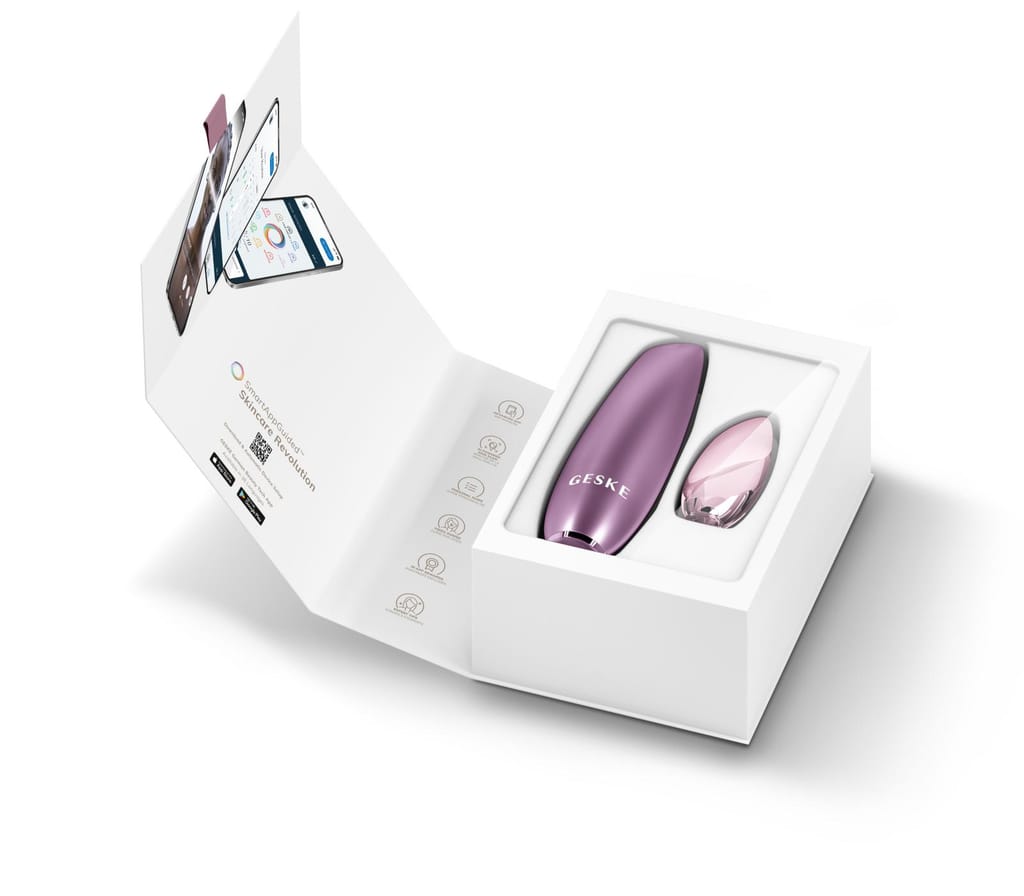 Фото товару: Безконтактна магнітна пілінг-маска GESKE Touchless Magnetic Peeling Mask 5в1 pink № 8