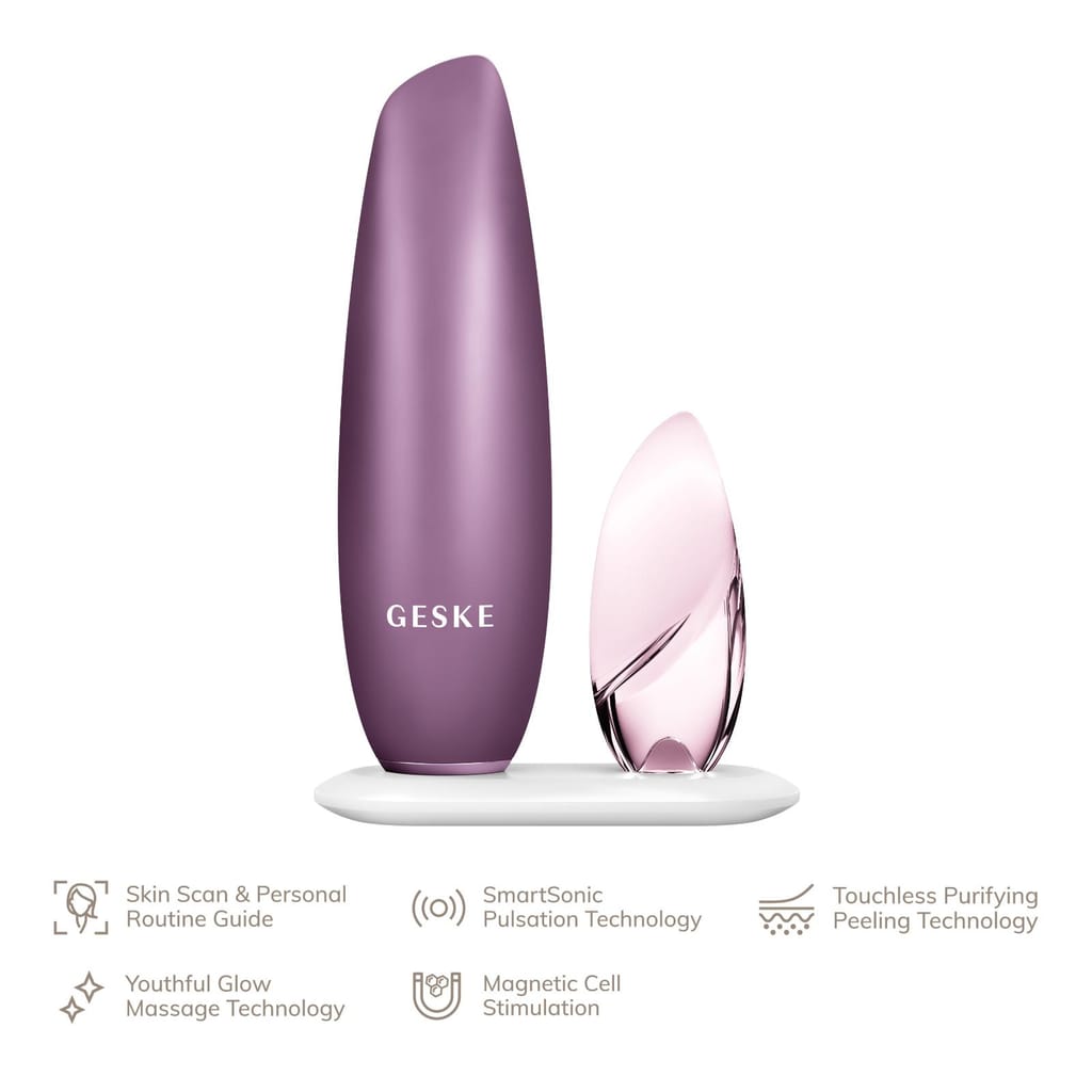 Фото товару: Безконтактна магнітна пілінг-маска GESKE Touchless Magnetic Peeling Mask 5в1 pink № 1