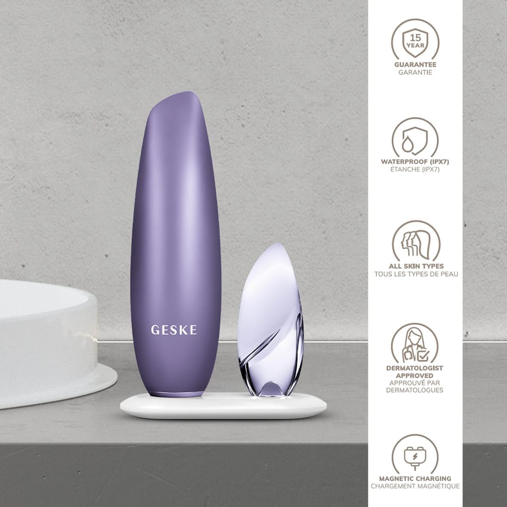 Фото товару: Безконтактна магнітна пілінг-маска GESKE Touchless Magnetic Peeling Mask 5в1 purple № 2