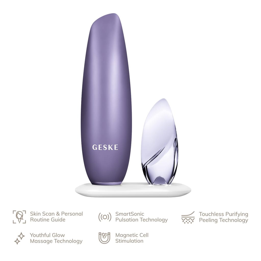 Фото товару: Безконтактна магнітна пілінг-маска GESKE Touchless Magnetic Peeling Mask 5в1 purple № 1