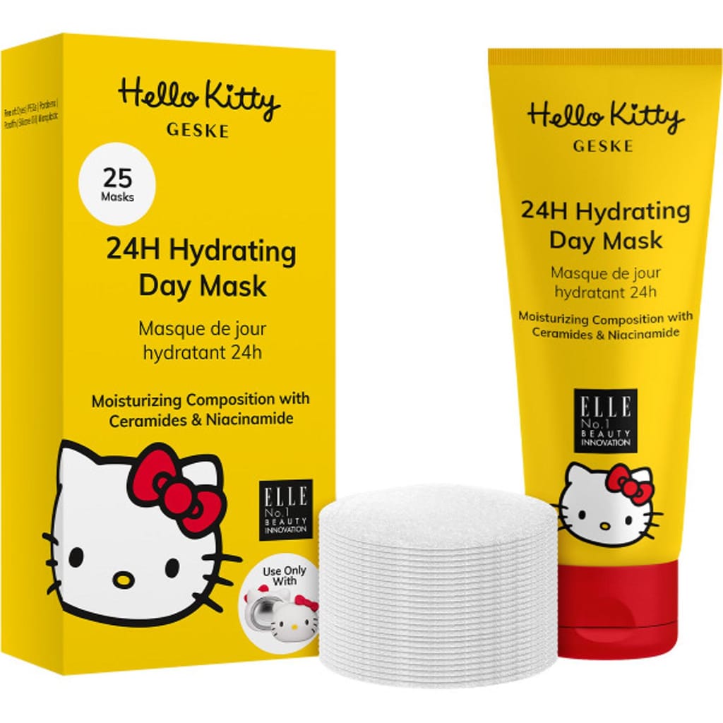 Фото товару: Добова зволожувальна денна маска GESKE 24H Hydrating Day Mask by Hello Kitty Head № 0