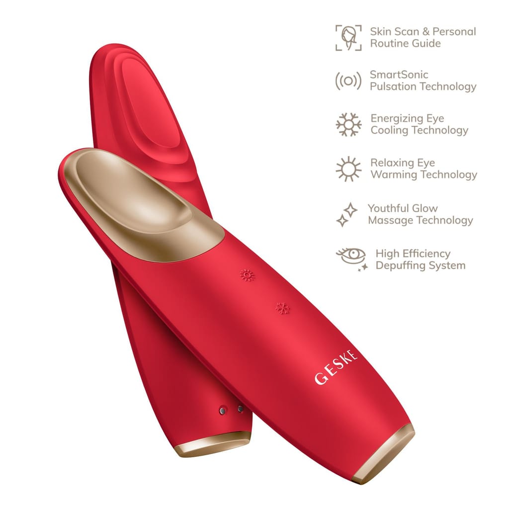 Фото товару: Енерджайзер для очей GESKE Warm&Cool Eye Energizer 6в1 red № 1