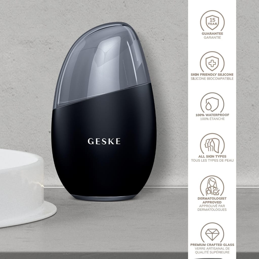 Фото товару: Масажер для обличчя GESKE Cool&Warm Eye and Face Massager 7в1 black № 2