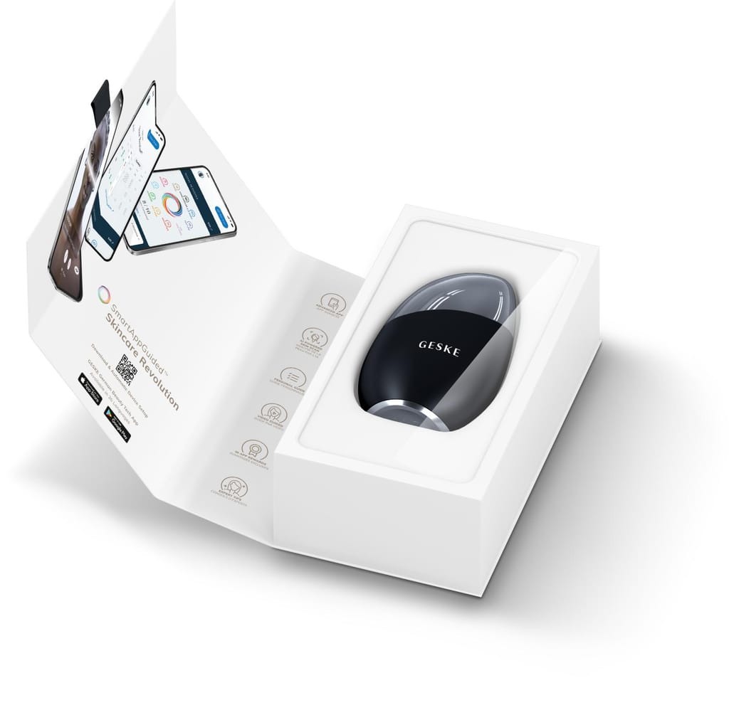 Фото товару: Масажер для обличчя GESKE Cool&Warm Eye and Face Massager 7в1 black № 8