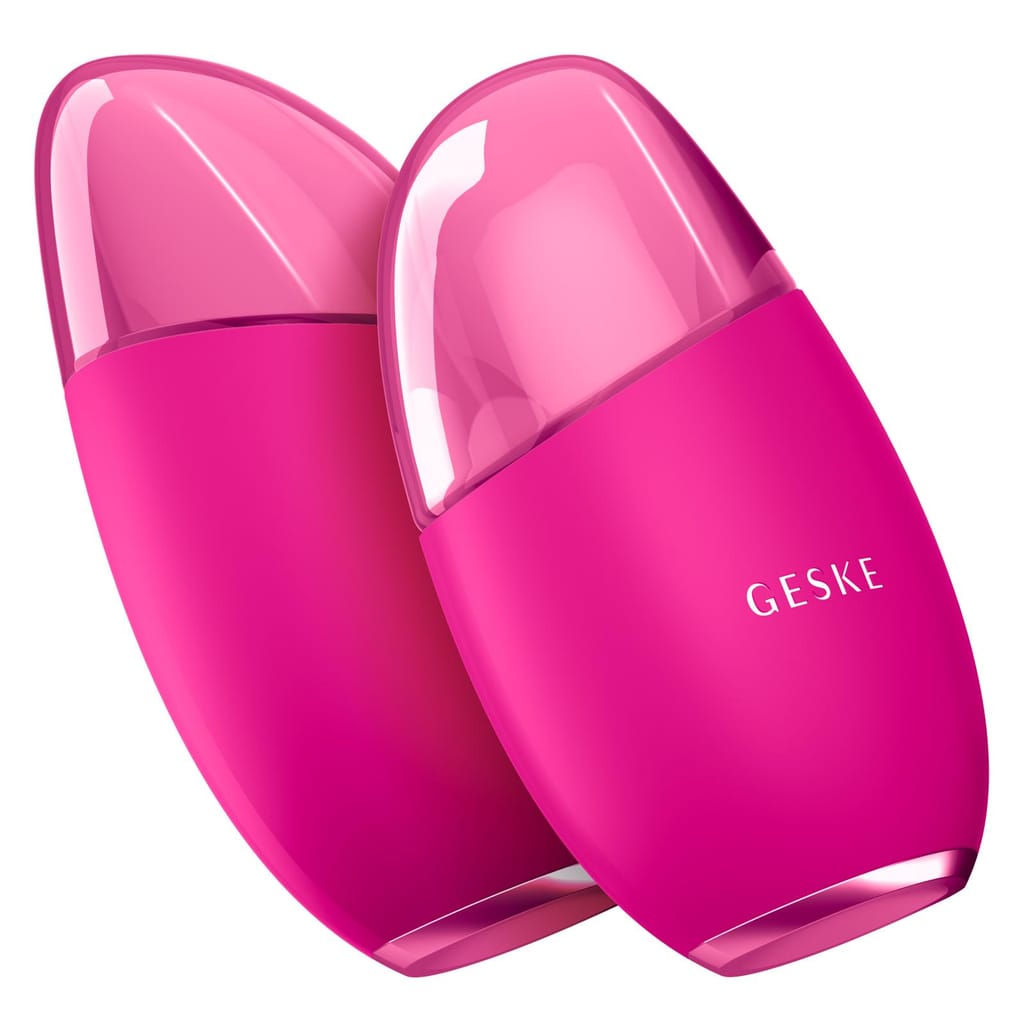 Фото товару: Масажер для обличчя GESKE Cool&Warm Eye and Face Massager 7в1 magenta № 5