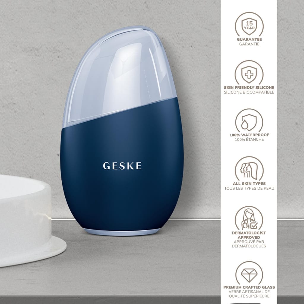 Фото товару: Масажер для обличчя GESKE Cool&Warm Eye and Face Massager 7в1 midnight № 2