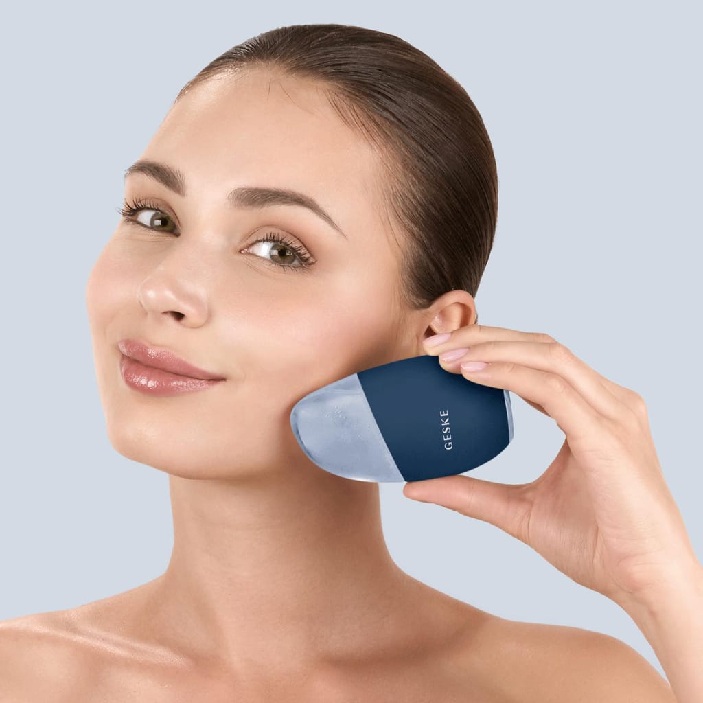 Фото товару: Масажер для обличчя GESKE Cool&Warm Eye and Face Massager 7в1 midnight № 3