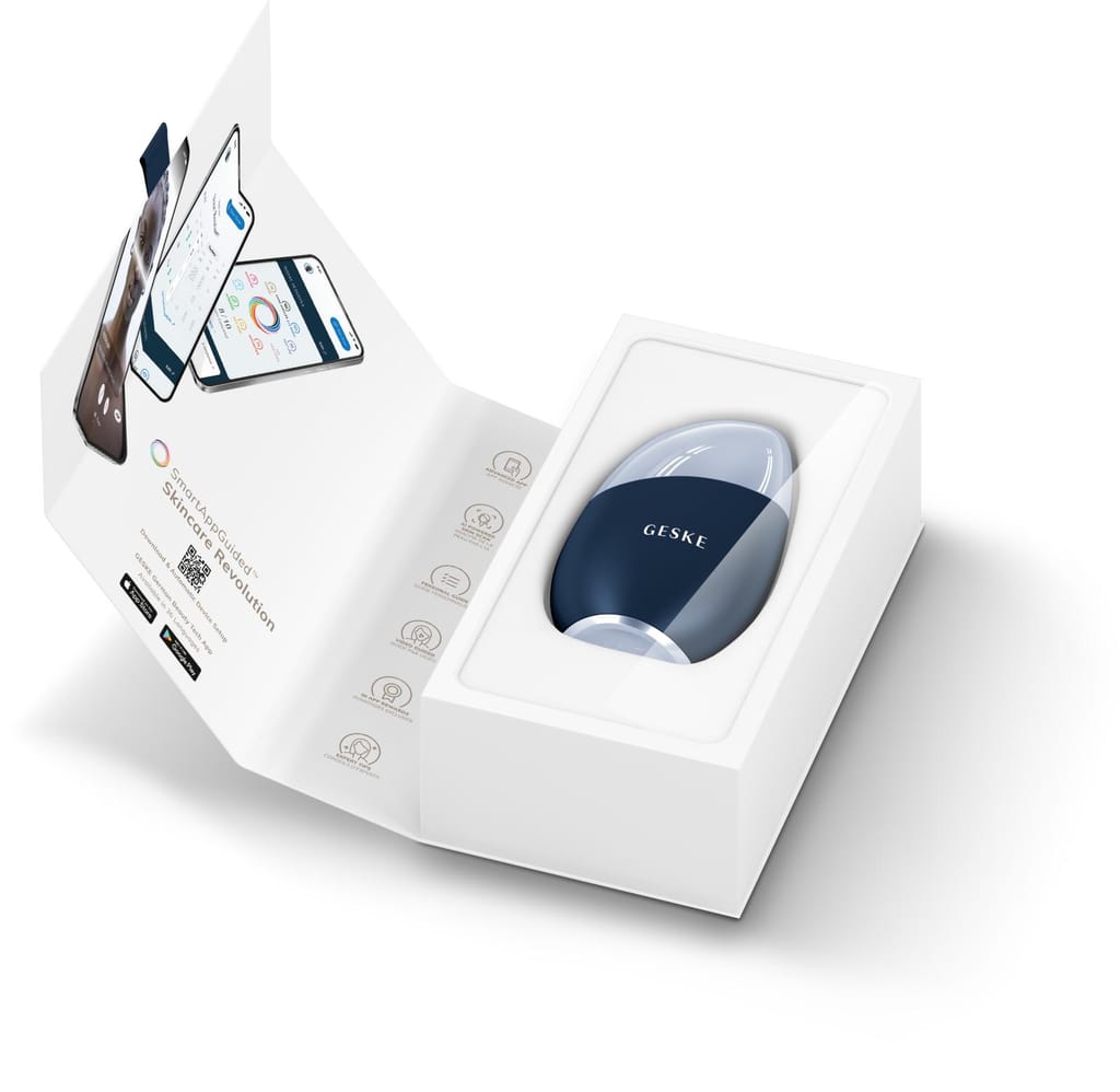 Фото товару: Масажер для обличчя GESKE Cool&Warm Eye and Face Massager 7в1 midnight № 8