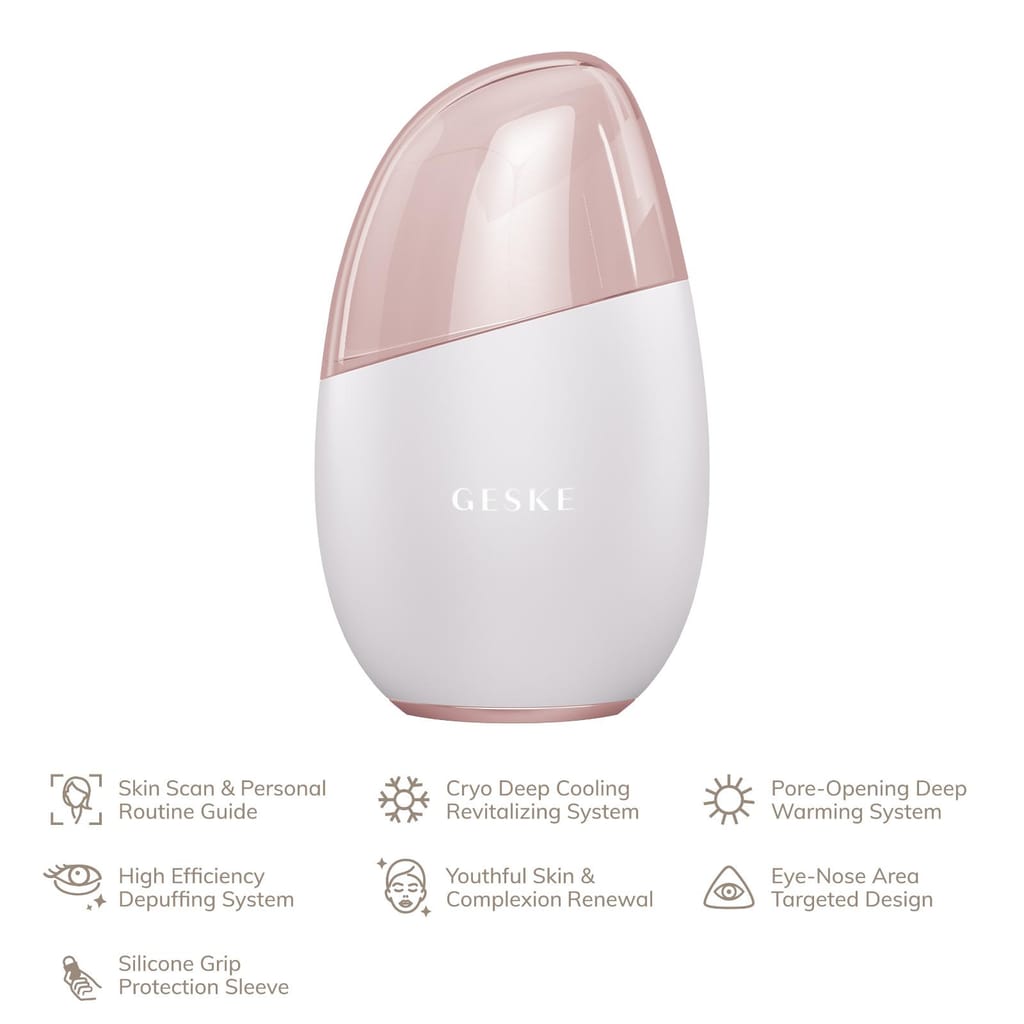 Фото товару: Масажер для обличчя GESKE Cool&Warm Eye and Face Massager 7в1 starlight № 1