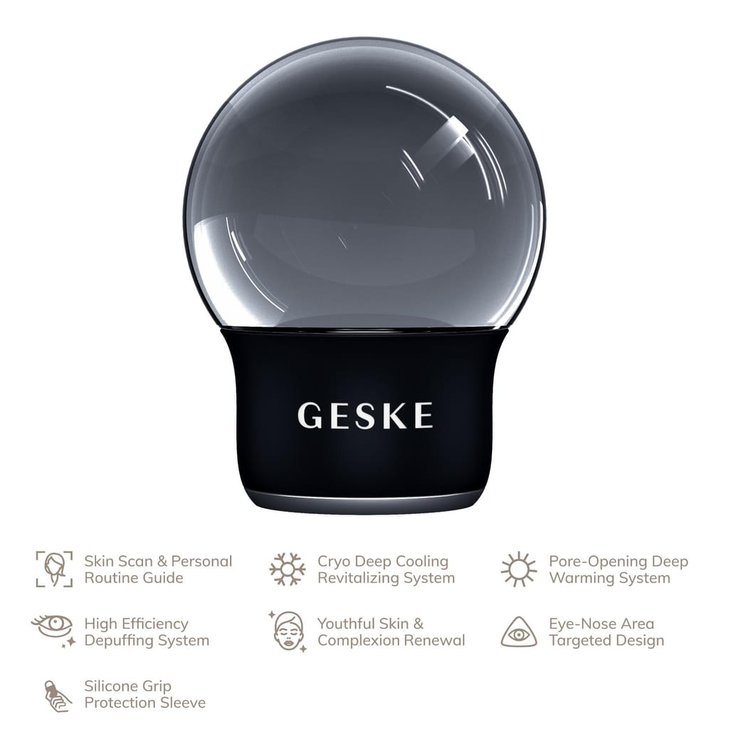 Фото товару: Масажер для обличчя і тіла GESKE Cool&Warm Face and Body Massager 7в1 black № 1