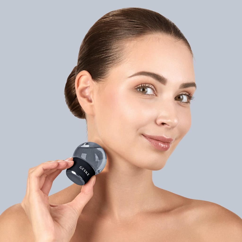 Фото товару: Масажер для обличчя і тіла GESKE Cool&Warm Face and Body Massager 7в1 black № 3