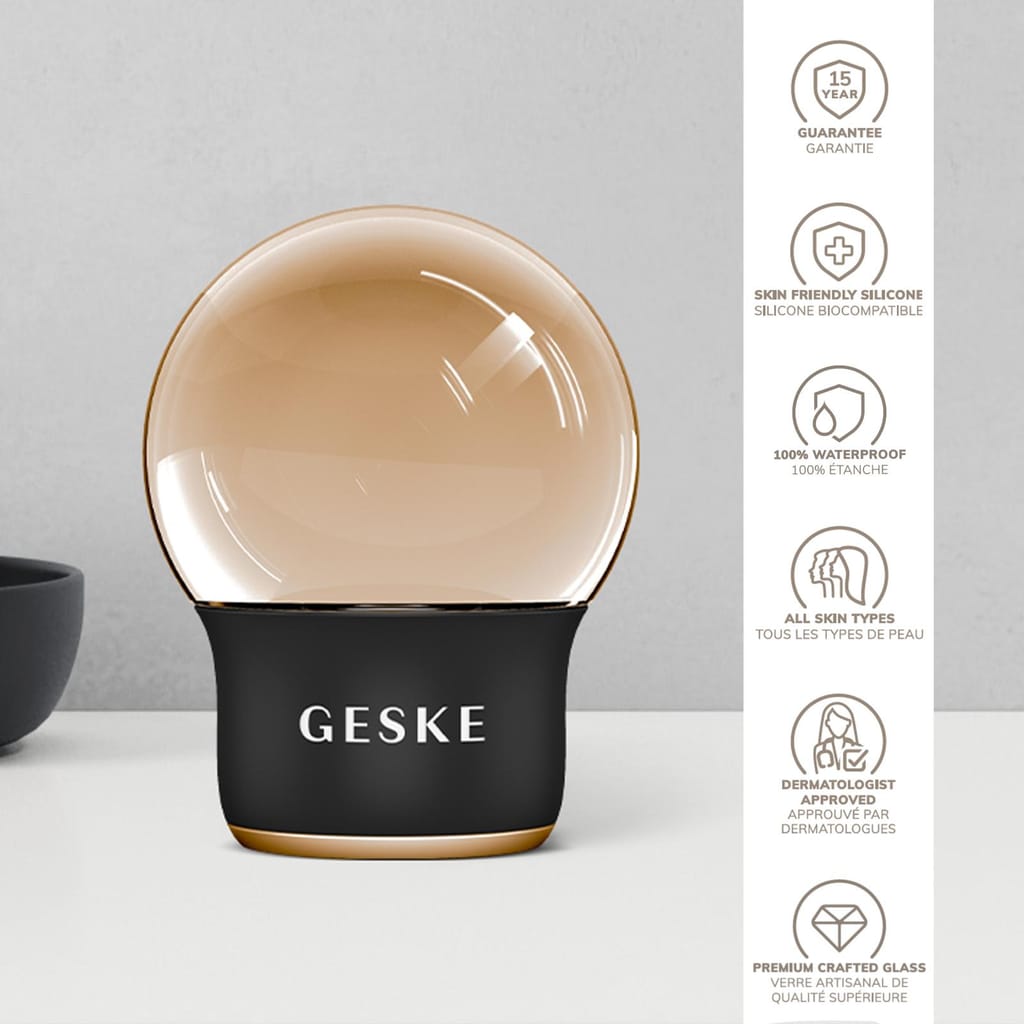 Фото товару: Масажер для обличчя і тіла GESKE Cool&Warm Face and Body Massager 7в1 gray № 2