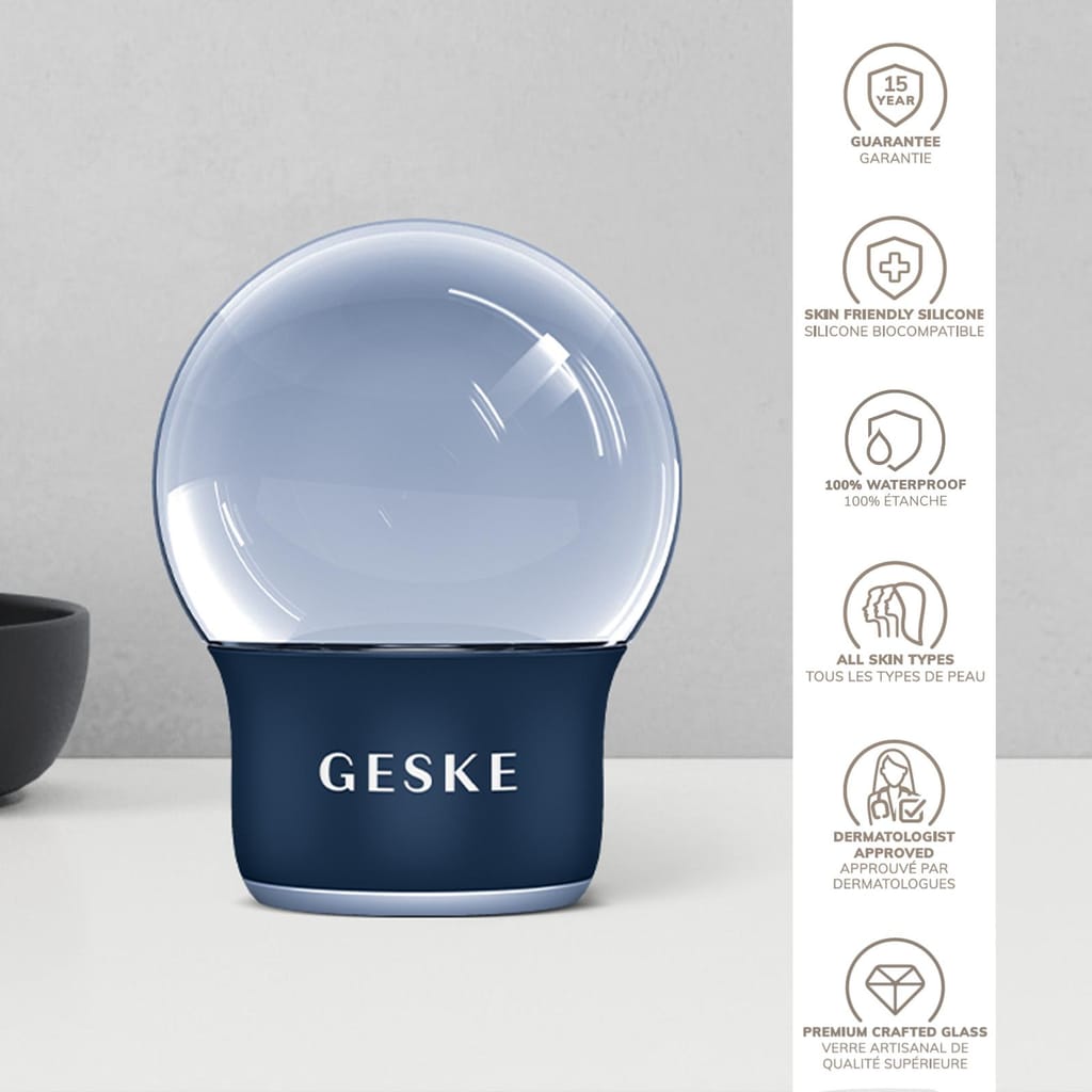 Фото товару: Масажер для обличчя і тіла GESKE Cool&Warm Face and Body Massager 7в1 midnight № 2