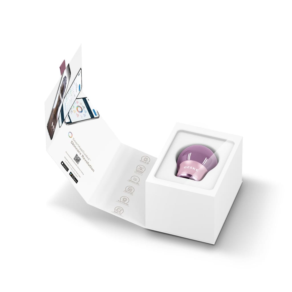 Фото товару: Масажер для обличчя і тіла GESKE Cool&Warm Face and Body Massager 7в1 pink № 8