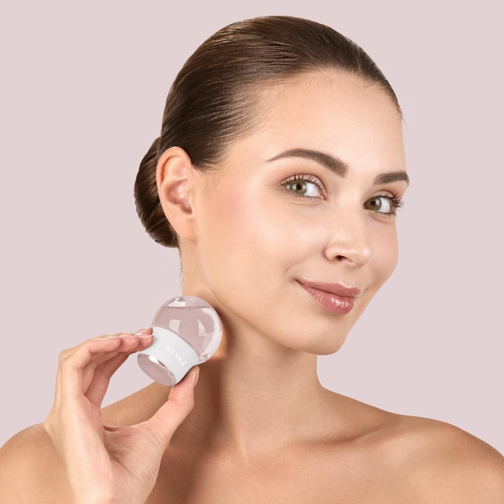 Фото товару: Масажер для обличчя і тіла GESKE Cool&Warm Face and Body Massager 7в1 starlight № 3