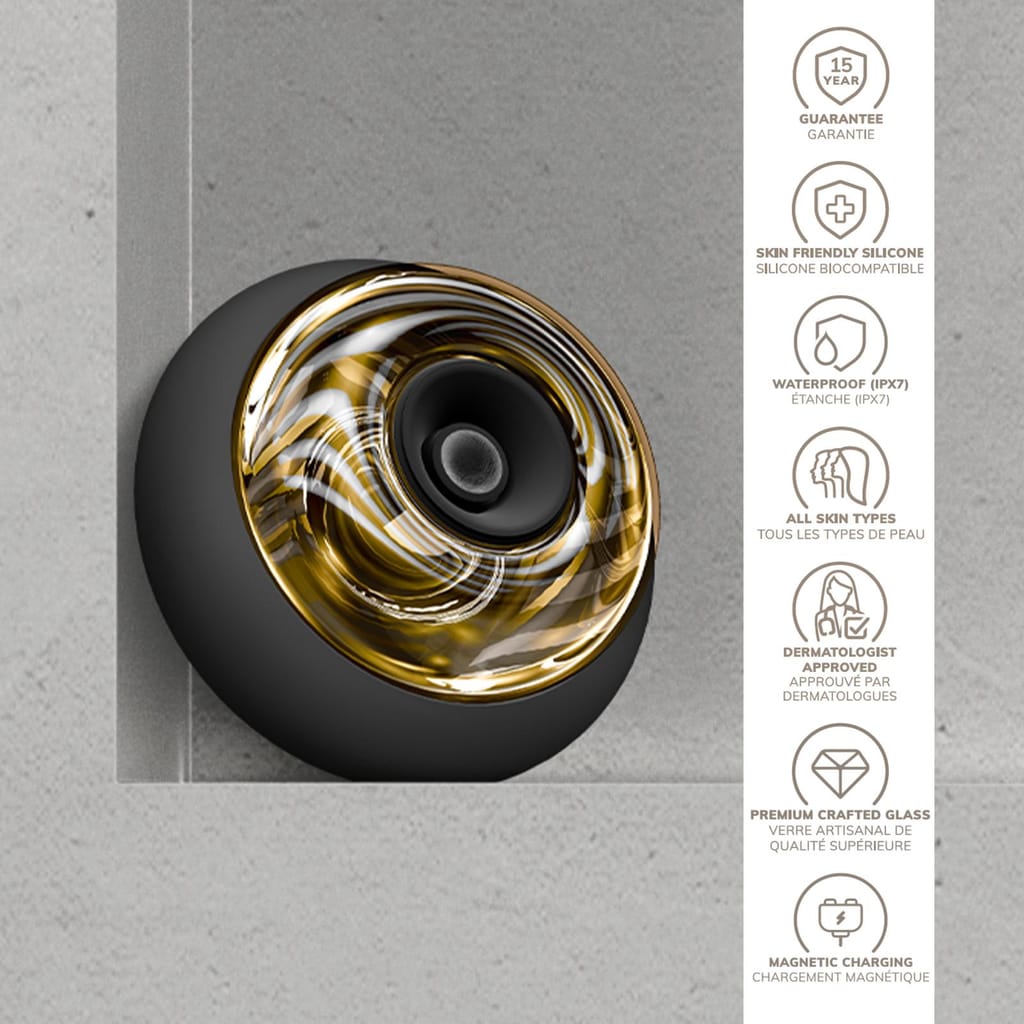 Фото товару: Масажер для обличчя та тіла GESKE Sonic Cool&Warm Face and Body Massager 9в1 gray № 2