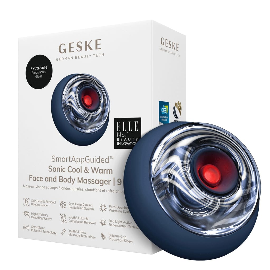 Фото товару: Масажер для обличчя та тіла GESKE Sonic Cool&Warm Face and Body Massager 9в1 midnight № 0